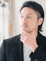 モッズヘア メン 新所沢店(mod's hair men)&nbsp;30代40代いかつめ決まるブラックフェードスタイルd新所沢