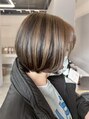ナーチュア(NURTURE)&nbsp;トップだけブリーチ☆アンブレラカラーで白髪も目立ちにくく★