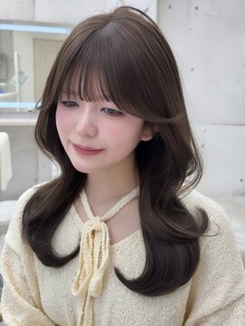 ビュー フクオカ(VIEW FUKUOKA) レイヤーカット×ブラウンカラー/顔周り