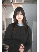 フィルムス 田町芝浦(FILMS)&nbsp;ミルクティーベージュ/レイヤーボブ/韓国巻き/顔周りカット/田町
