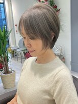 hair salon Heir【4月19日NEW OPEN（予定）】&nbsp;40代50代に人気の上品白髪ぼかしショート