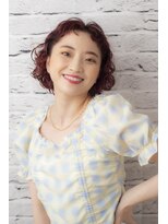 ノブ ヘアデザイン 弘明寺店(NOB hairdesign)&nbsp;［NOBhairdesign 弘明寺店 ］シフォンパーマｘペオニーカラー