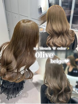 ユアーズヘア 池袋(youres hair) 【ダメージを抑えて叶う艶カラー】髪質改善×カラー