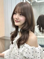 グロー オオミヤ アネックス 大宮(GLROW OMIYA ANNEX) ★レイヤーカット ブリーチなし 透明感ベージュ