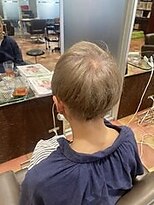 シャンプーボーイ 佐賀(SHAMPOO BOY)&nbsp;とにかく暗くしたく無い/明るく白髪ぼかしカラー【佐賀美容室】