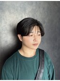 毛流れニュアンスパーマ/シースルーマッシュ/韓国/ナチュラル