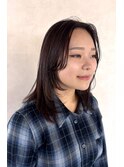 抜け感◎顔まわりレイヤーカット