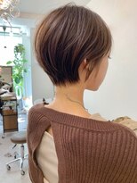 アイドットプラス 札幌大通り(i.+ODORI)&nbsp;小顔似合わせカットメルティカラーナチュラル大人ショートボブ