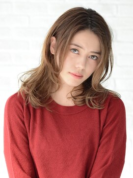 アース 会津若松店(HAIR&MAKE EARTH) 大人無造作セミディ