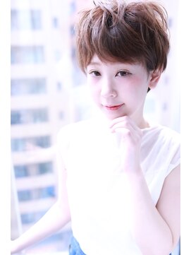 クラウドゼロ(Cloud zero) 耳かけベリーショートグレージュ【Cloud zero】