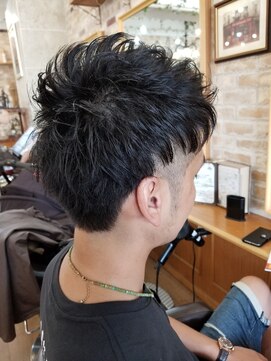 ルークス 中央林間(LOOOKS) 【ツーブロック・ネープレス・ソフモヒ　メンズ短髪ヘア】