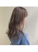 clan <アッシュカラー重軽ウェーブ小顔美髪ヘア