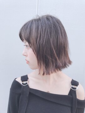 ルーファス 恵比寿 渋谷(Ruufus) パッツン伸ばしてかけにオススメボブ【Ruufus恵比寿渋谷】赤塚