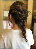 簡単ヘアアレンジ