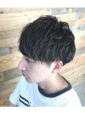 好感度×無造作パーマ