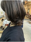 《eTONe》外ハネ layer ☆グレージュ