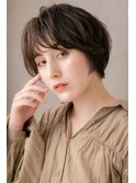 個性的カーキベージュ♪くせ毛風ゆるふわショートY北浦和