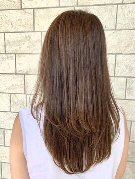 アメイジングヘアー 千歳店(AMAZING HAIR) 【AMAZING HAIR 千歳店/横山】ベージュ×ロングレイヤー