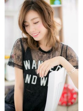 ヘアアンドビューティー ミック(Hair & Beauty miq) 外国人風ハイライトグラマラスくびれミディa1