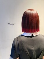 レイキョウト(Ray Kyoto) エッジカラー 裾カラー レッド 赤髪