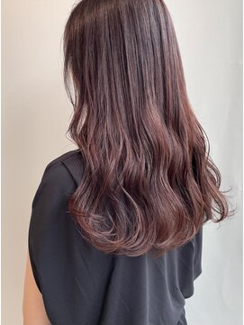 クイントネオリーブ 自由が丘正面口店(quint:neolive) ゆるふわロング × pink brown