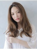 ナチュラル抜け感ロング【LUXBE西宮北口店】