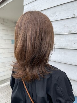 アロハララ(ALOHA LaLa) 【ALOHALaLa】 外ハネボブ  ナチュラルベージュ