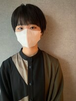 イトシテ&nbsp;ダークカラー×マッシュショート【担当　ジン　トモヒト】