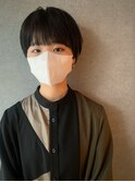 ダークカラー×マッシュショート【担当 ジン トモヒト】