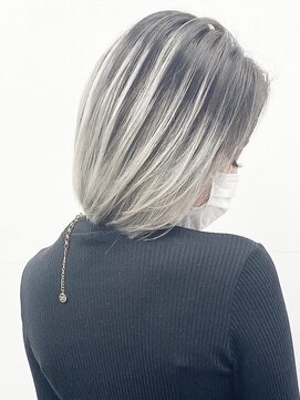 ココ 原宿(KOKO) #大人ガーリー#ダークアッシュ#ミディアムレイヤーカット