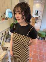 リタ(Lita.)&nbsp;ボブパーマ ニュアンスパーマ くすみカラー 透明感 大人ガーリー