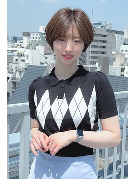 ヘアリゾートハピネス 陽光町 韓国風♪大人可愛いショート