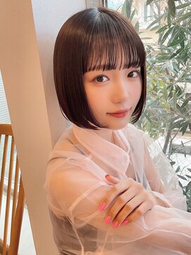 サンド 表参道(sand) 前下がりショートボブ大人可愛い20代30代表参道