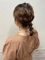 シュリット(schritt)&nbsp;パーティ  結婚式   ローポニー  ヘアセット   エジリ