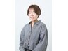 カット＋カラー＋ダメージケアトリートメント《盆野指名／ロング料金なし》