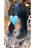 インナーカラー×レイヤーカット×デザインカラー