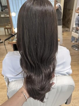 ネオリーブ チロル 横浜西口店(Neolive CiroL.) 白髪ぼかしハイライト オリーブグレージュ