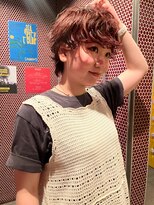 ヴァイス 新宿店(VAICE) ショートパーマ×レッドブラウン