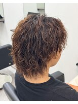 ブライト(BRIGHT)&nbsp;［BRIGHT］ミディアムウルフ×ツイスパ［静岡/メンズ/静岡駅］