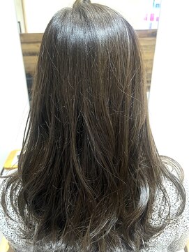 グラッシー センター北店(GLASSI) 【白髪ぼかしハイライト】ナチュラルグレージュカラー