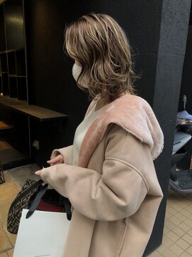 ウニレ バイ センス(unire by sense) 【白髪ぼかし】明るめ白髪ぼかしハイライトでお悩み改善します!