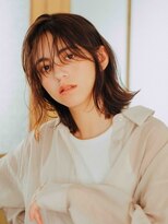 エーバイフー 江坂店(A BY WHO)&nbsp;A BY WHO 江坂/切りっぱなしボブ/透明感カラー