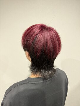 シェリー(Cherie) マッシュウルフ＆アンブレラカラー