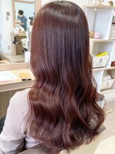 扱いやすい髪に！縮毛矯正をかけた後でも巻いたり出来ます☆