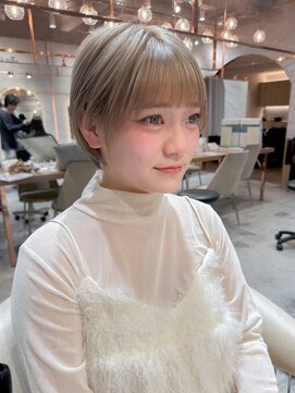 ロンド エスポワール 錦糸町(Lond espoir) ☆ミニウルフレイヤーカット顔周り前髪韓国ショートボブ錦糸町19