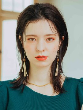 アラワラブルー(arrawarra blue) ミディアムウルフ/20代/30代/40代/50代/倉敷/白楽町