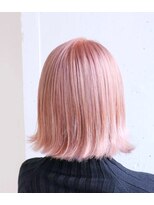 ミュー(Mu)&nbsp;シアーピンクベージュ　ハイトーンカラー