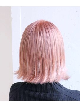 ミュー(Mu) シアーピンクベージュ ハイトーンカラー