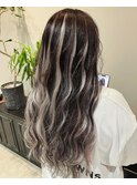 【colors 田宮】コントラストハイライト風シールエクステ