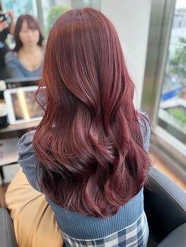 シエルバイアフロート(ciel by afloat) チェリーピンク/ブリーチなし/透明感カラー